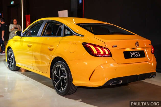 2024 MG5 sedan previewed in Malaysia – Civic size, City price; 1.5L NA, CVT; estimated from under RM100k