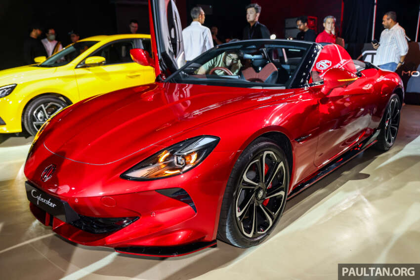 2024 MG Cyberster EV previewed in Malaysia&nbsp;– 2-seat roadster, up to 544 PS, 509 km range, scissor doors 1806718