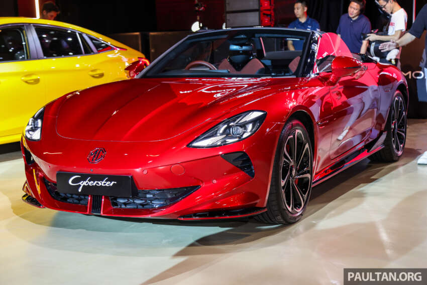2024 MG Cyberster EV previewed in Malaysia&nbsp;– 2-seat roadster, up to 544 PS, 509 km range, scissor doors 1807176