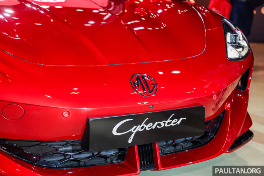 2024 MG Cyberster EV previewed in Malaysia&nbsp;– 2-seat roadster, up to 544 PS, 509 km range, scissor doors 1807188