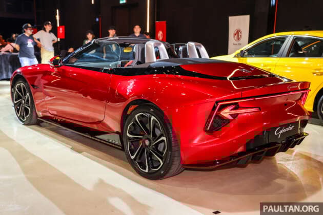 MG Cyberster open for booking, on display at ACE 2024 – AWD only, estimated pricing below RM350k