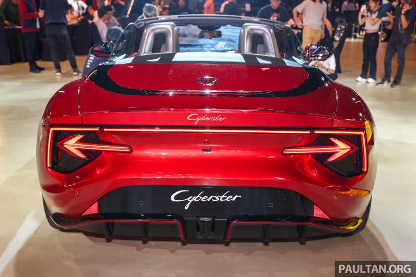 2024 MG Cyberster EV previewed in Malaysia&nbsp;– 2-seat roadster, up to 544 PS, 509 km range, scissor doors 1807183
