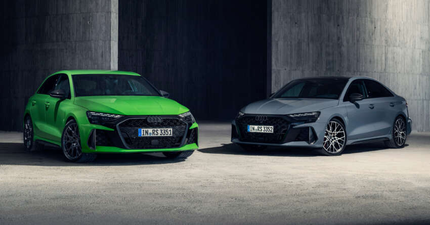 2025 Audi RS3 facelift debuts – sedan/Sportback; 400 PS 2.5T five-cylinder; 7:33.123 min Nürburgring time 1805562