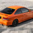 Honda Civic Coupe EJ8 1996 USDM – spesis terancam dari Amerika Syarikat kini di Selatan Tanah Air