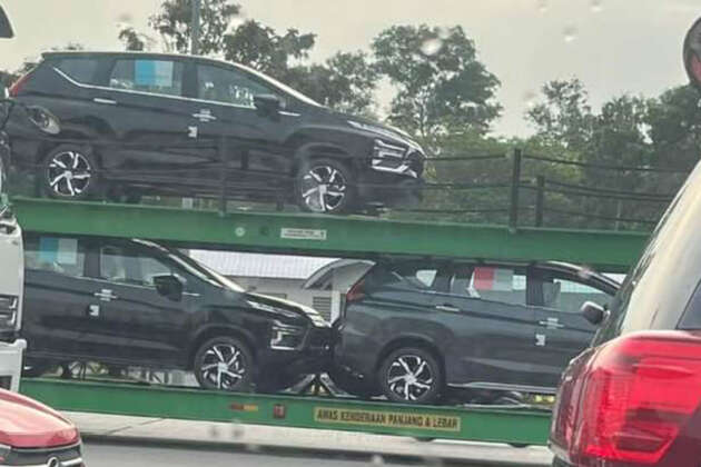 2024 Mitsubishi Xpander facelift spied in Malaysia – petrol model only, no Cross variant, launch soon?
