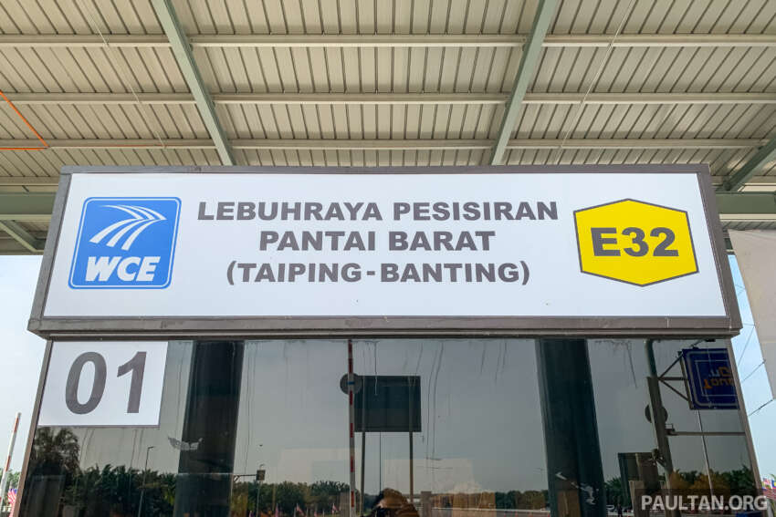 West Coast Expressway (WCE) Section 1 Banting to SKVE launched, opens tonight – toll free till Sept 29 1811436