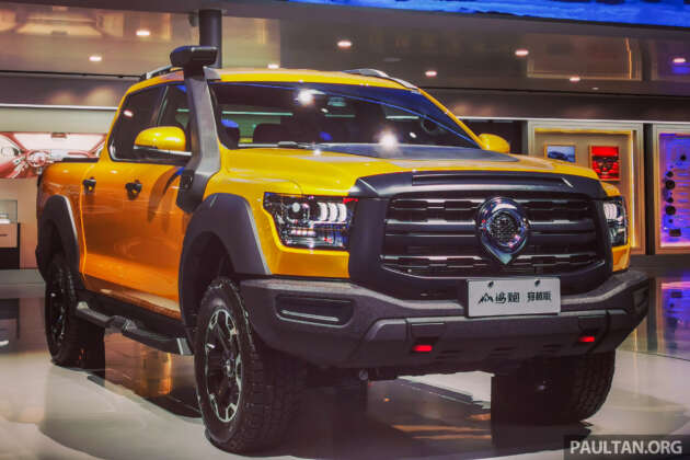 Great Wall Motor Poer Sahar Off-Road Edition debuts; 184 PS/480 Nm 2.4L turbodiesel, electric rear seats