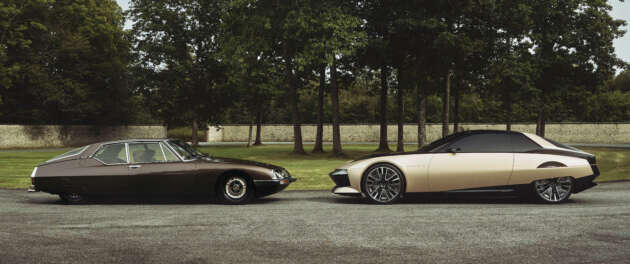 DS SM Tribute pays homage to eccentric Citroën coupé – previews new models coming end-decade