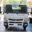2024 Mitsubishi Fuso Canter TF in Malaysia – Euro 5, B30 biodiesel compatible; airbag, ESP standard