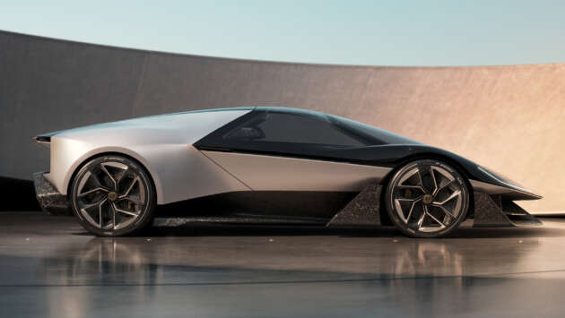Lotus Theory 1 – new-age electric Esprit concept with 1,000 PS, 402 km range, central driving position
