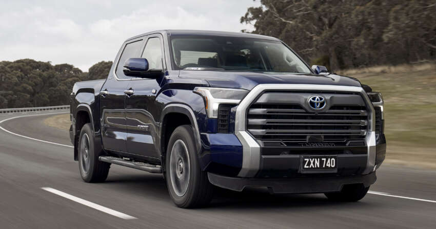 Toyota Tundra full-sized pick-up truck approved to go on sale as RHD in Australia from November this year 1820334