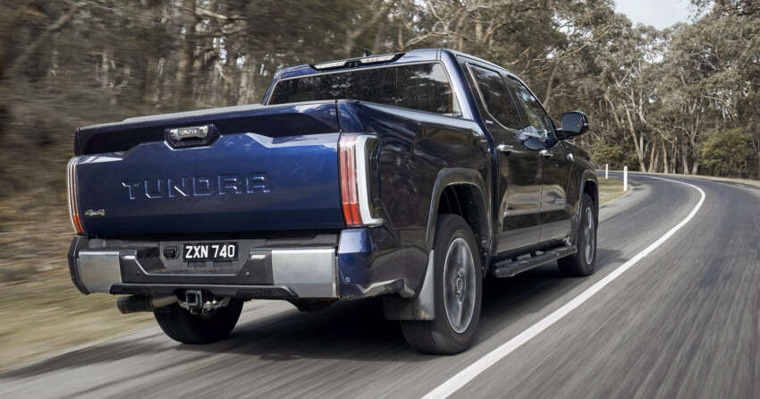 Toyota Tundra full-sized pick-up truck approved to go on sale as RHD in Australia from November this year 1820336