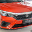 Honda City Hatchback 2024 dilancar di M’sia – varian baharu RS, Honda Sensing standard; dari RM86k