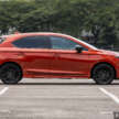 GALERI: Honda City Hatchback facelift 2024 dalam warna Phoenix Orange Pearl, tanpa tambahan kos