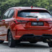 GALERI: Honda City Hatchback facelift 2024 dalam warna Phoenix Orange Pearl, tanpa tambahan kos