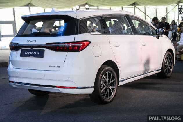 BYD M6 dilancar di Malaysia – 7-tempat duduk, dua varian, hingga 204 PS/310 Nm, RM110k-RM124k