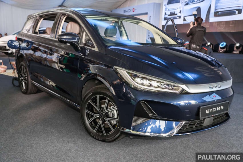 2024 BYD M6 EV MPV launched in Malaysia – up to 204 PS, seven-seater, two variants, RM109,800-RM123,800 1833651