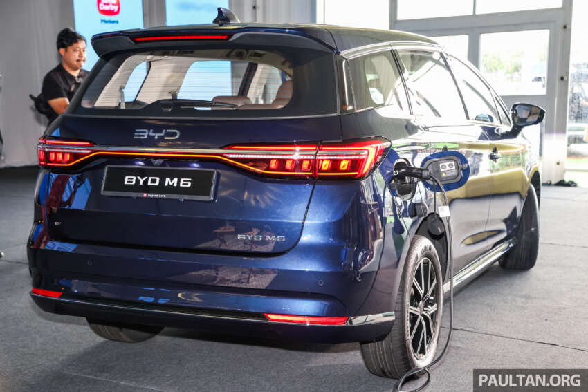 2024 BYD M6 EV MPV launched in Malaysia – up to 204 PS, seven-seater, two variants, RM109,800-RM123,800 1833883