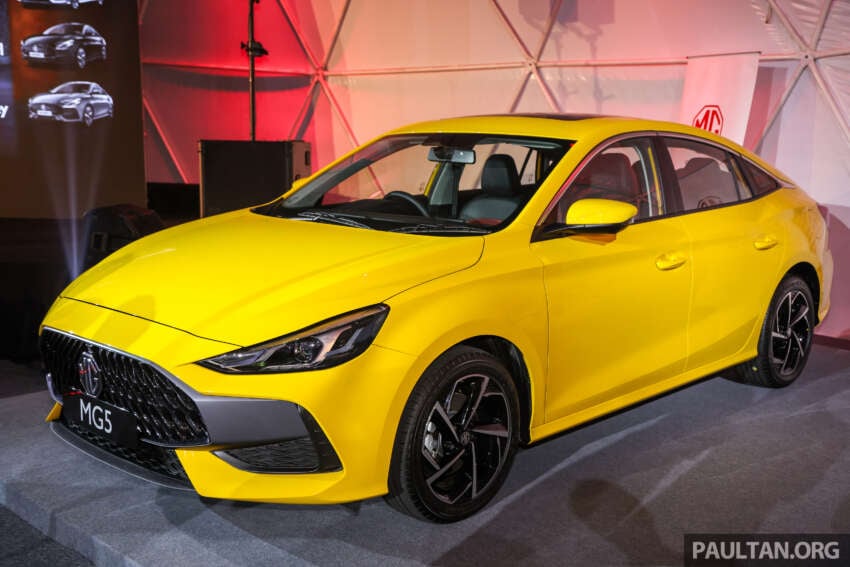 MG5 launched in Malaysia – C-seg sedan at City/Vios price, 1.5L NA CVT, 1 variant, Thai CBU, from RM87k 1827479