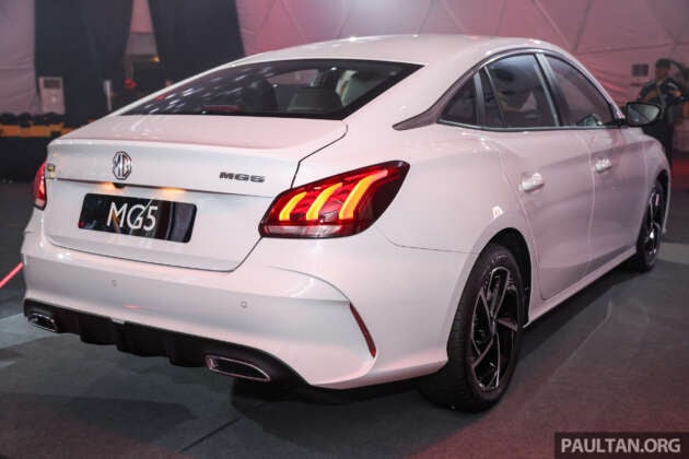 MG5 launched in Malaysia – C-seg sedan at City/Vios price, 1.5L NA CVT, 1 variant, Thai CBU, from RM87k
