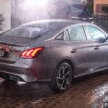 MG5 launched in Malaysia – C-seg sedan at City/Vios price, 1.5L NA CVT, 1 variant, Thai CBU, from RM87k