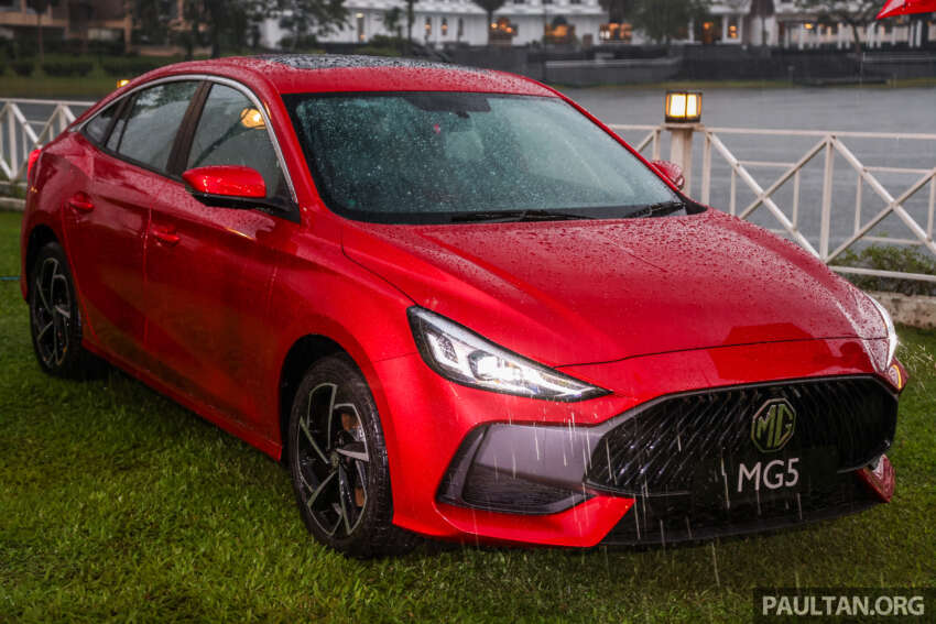 MG5 launched in Malaysia – C-seg sedan at City/Vios price, 1.5L NA CVT, 1 variant, Thai CBU, from RM87k 1827500