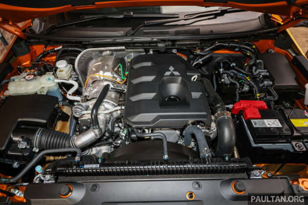 2024 Mitsubishi Triton in Malaysia – new 2.4L 4N16 engine, up to 204 PS/470 Nm, RM102k to RM166k