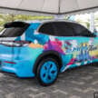 Proton eMas 7 open for booking, from RM120k est – EV’s interior shown for first time at ACE, come see it!