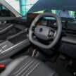 Proton eMas 7 open for booking, from RM120k est – EV’s interior shown for first time at ACE, come see it!