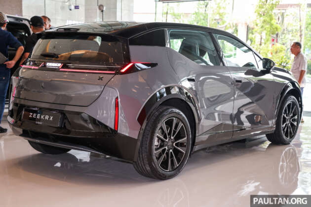 Zeekr X on show at Sunway Pinnacle – up to 428 PS and 543 Nm, 440 km EV range; below RM180k est