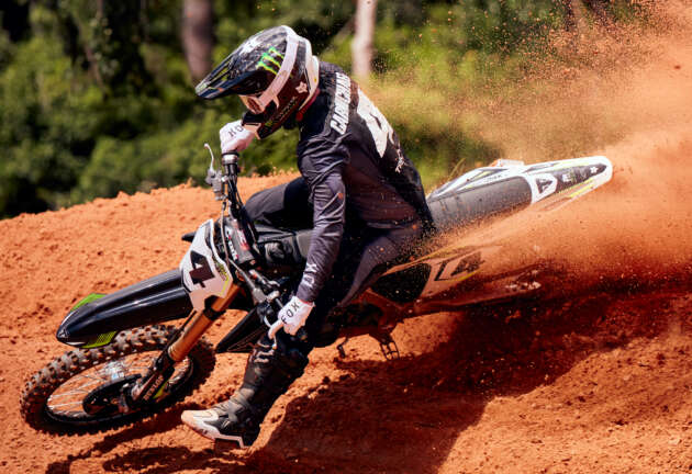 2025 Triumph TF 450-RC Edition motocrosser released – in market Feb 2025, priced at RM60,017 in UK