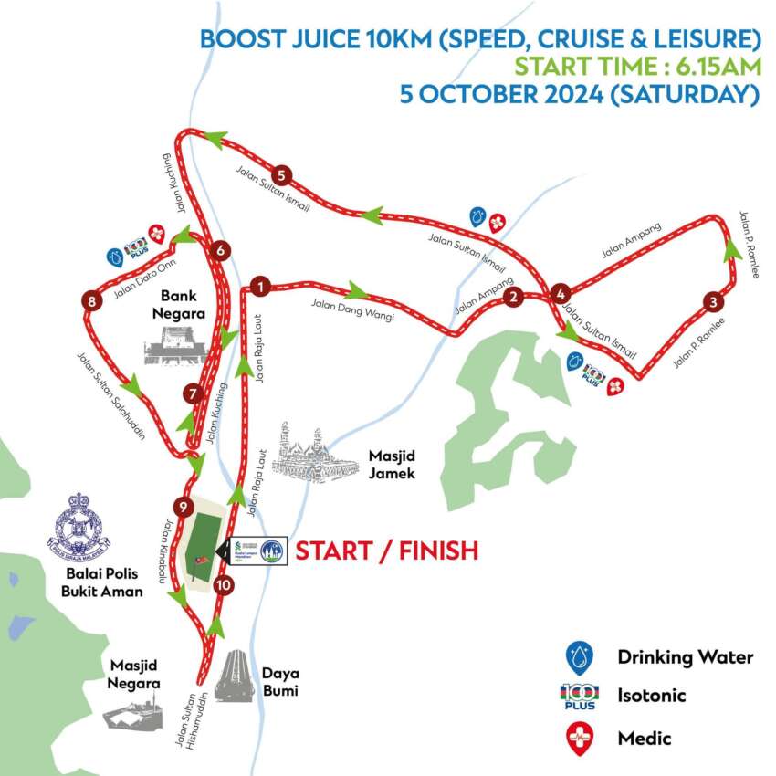 KL Standard Chartered Marathon 2024 – major roads in city centre, DUKE, AKLEH closed this weekend for run 1828247