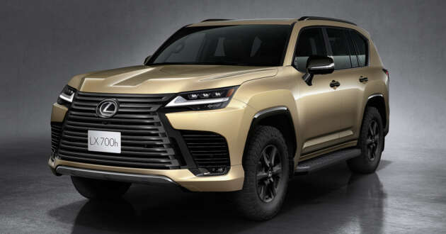 Lexus LX updated – new LX 700h hybrid revealed with 3.5L twin-turbo V6, 10AT; improved rigidity, tech