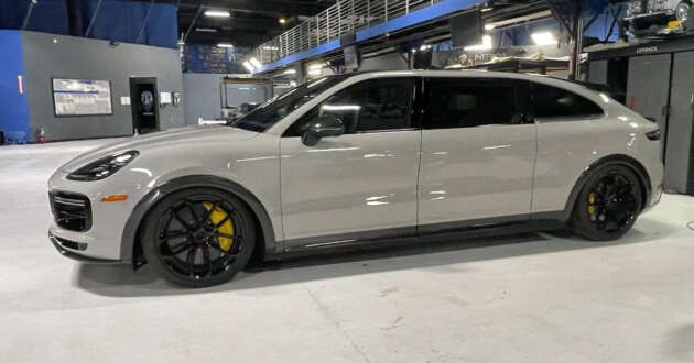 Meta CEO Mark Zuckerberg shows off a Porsche Cayenne Turbo GT minivan custom-made for his wife
