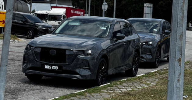 Mazda CX-60 seen in Malaysia – positioned above the CX-5, will the RWD platform SUV be launched soon?