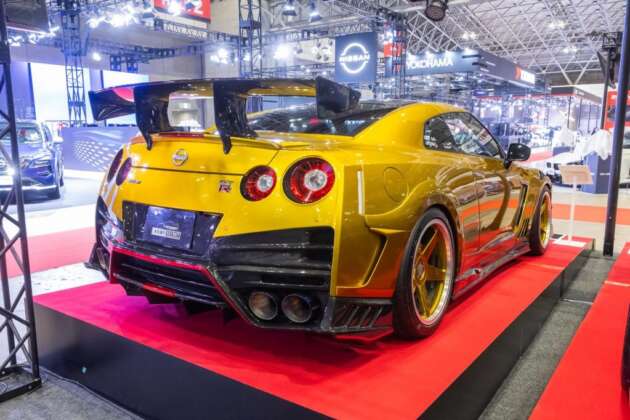 Dua Nissan GT-R R35 dari Top Secret, sebuah dari HKS sah akan dipamer di Tokyo Auto Salon KL 2024