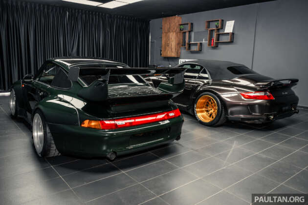Porsche RWB Malaysia nombor 9 dan 10 iaitu Hanabi dan Kagayaki kini dipamerkan di ACE 2024