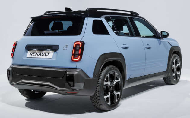 Renault 4 E-Tech Electric – EV crossover with up to 150 PS/245 Nm, 52 kWh battery, 400 km range WLTP