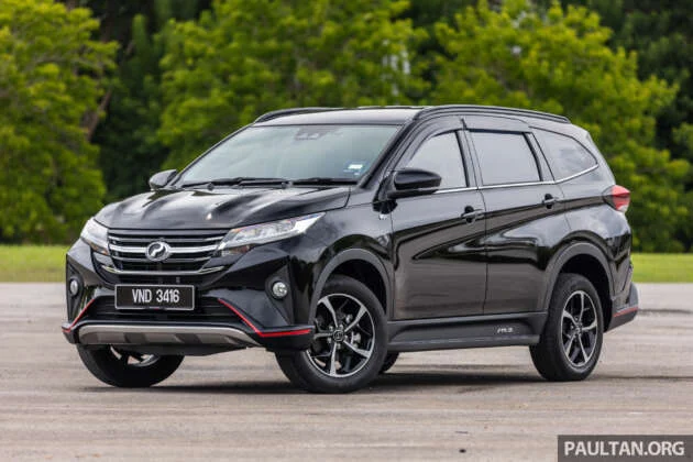 Perodua Aruz kini berharga antara RM69k ke RM74k- harga turun RM4k, tambahan rebat Hari Malaysia RM4k
