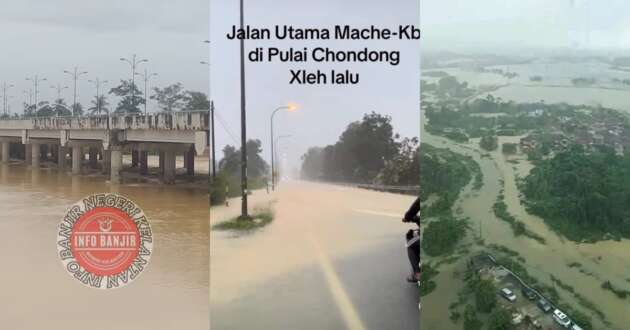 Massive floods in Kelantan displace 8,838 residents