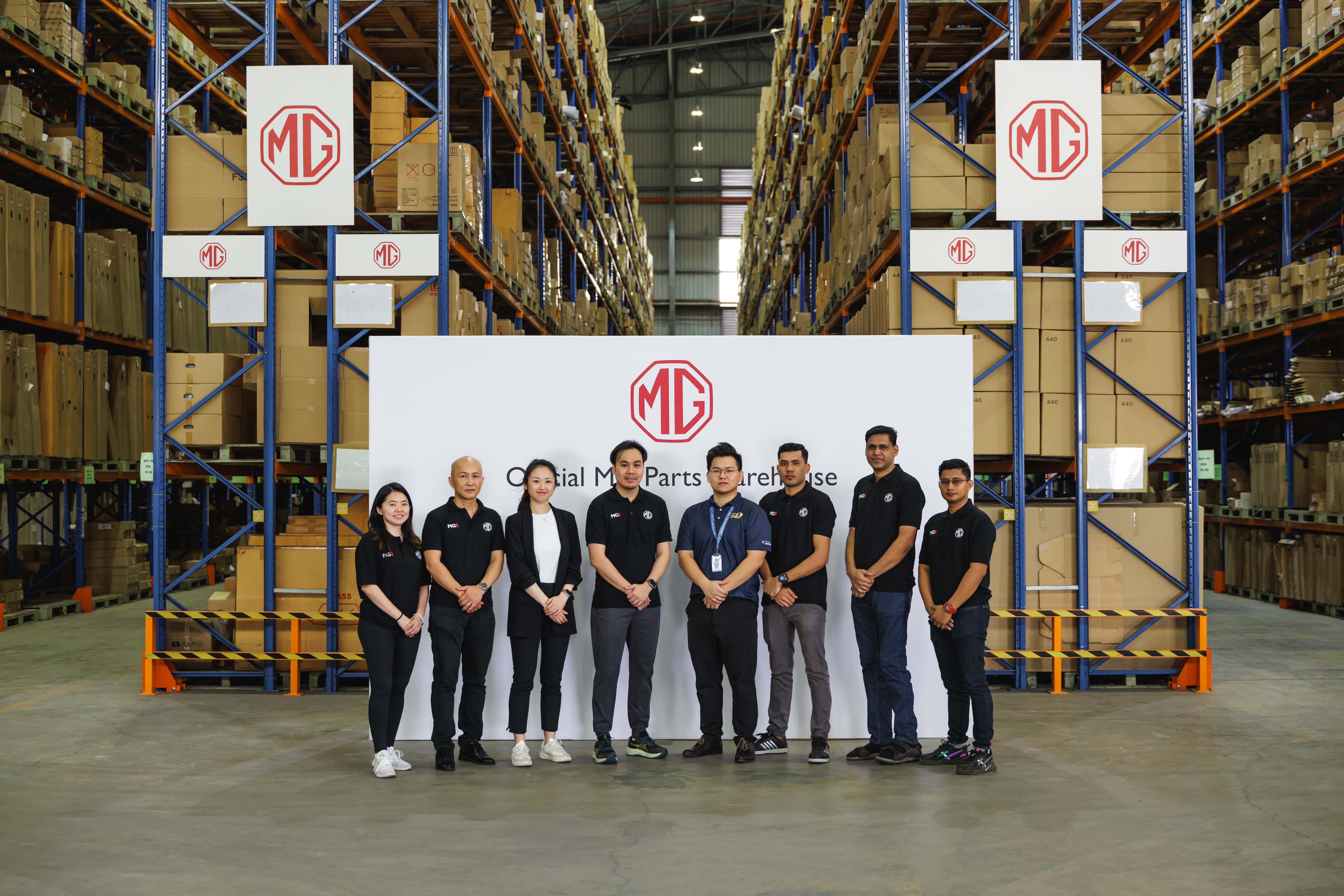 MG parts warehouse established in Klang Valley