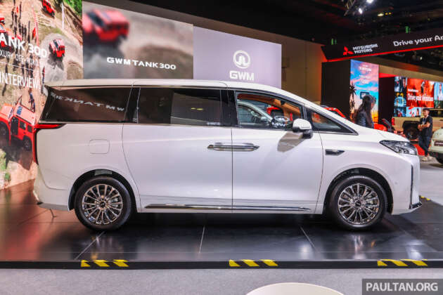 GWM Wey 80 MPV previewed at KLIMS 2024 – 1.5T dual-motor plug-in hybrid, 487 PS and 762 Nm