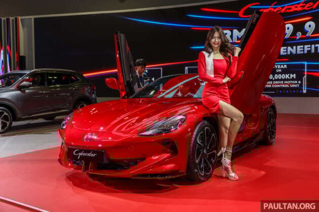 MG Cyberster launched in Malaysia – AWD EV roadster, 544 PS, 725 Nm, 444 km range, RM320k