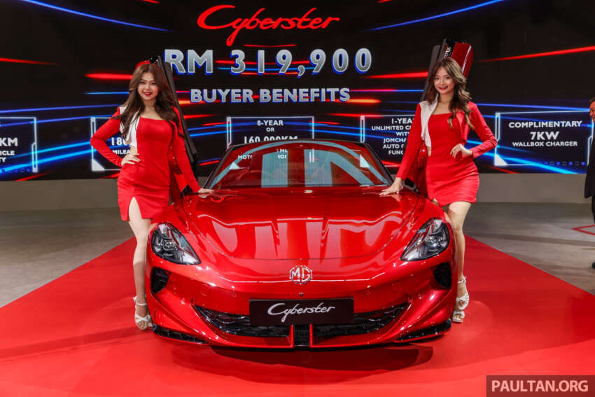 MG Cyberster launched in Malaysia – AWD EV roadster, 544 PS, 725 Nm, 444 km range, RM320k 1859330
