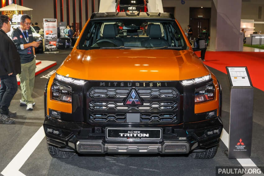 Mitsubishi Triton show truck at KLIMS 2024 – bodykit, off-road wheels, tyres provide modding inspiration 1859990
