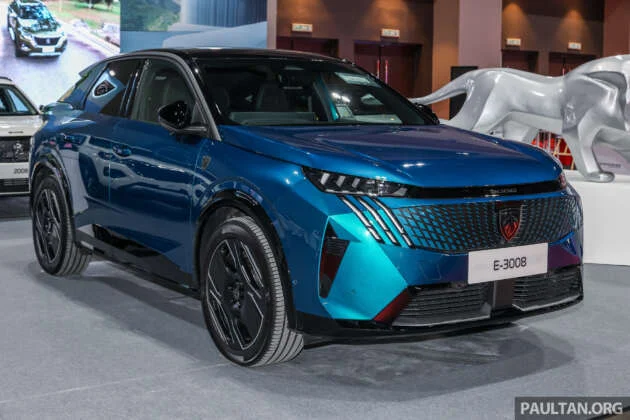 Peugeot e-3008 dipamer di KLIMS 2024 untuk melihat maklum balas orang ramai, pilihan enjin petrol, hibrid