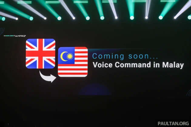 Proton will soon add Bahasa Malaysia as an available language for “Hi Proton” voice commands in vehicles