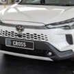 2025 Toyota Corolla Cross facelift in Malaysia gallery – from RM134k; three variants including hybrid GR Sport