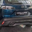 2026 Toyota Corolla Cross HEV GR Sport – new grille, extra GR logos, sportier cabin, same RM149k price