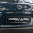 2026 Toyota Corolla Cross HEV GR Sport – new grille, extra GR logos, sportier cabin, same RM149k price
